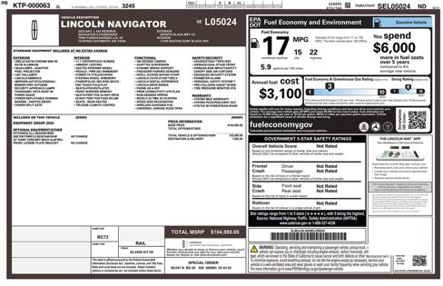 Used 2025 Lincoln Navigator L Reserve image 1