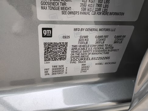 New 2025 Chevrolet Silverado 1500 RST w/ Z71 Off-Road Package image 15