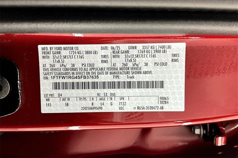 New 2025 Ford F150 Raptor image 8