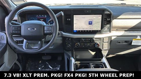 New 2025 Ford F350 XLT w/ Black Appearance Package image 6