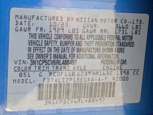 Used 2024 Nissan Kicks SV image 32