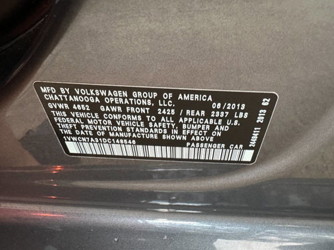 Used 2013 Volkswagen Passat TDI SEL Premium image 36