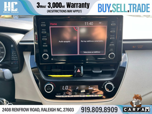 Used 2021 Toyota Corolla LE w/ Carpet Mat Package (TMS) image 21