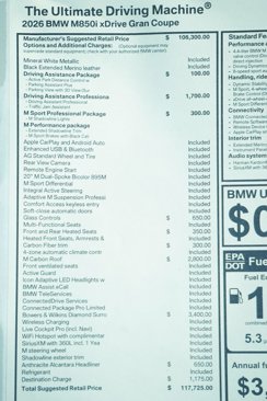 New 2026 BMW M850i xDrive image 9