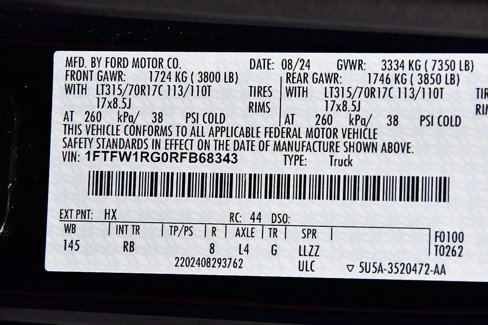 Used 2024 Ford F150 Raptor image 15