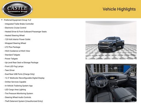 New 2026 Chevrolet Silverado 1500 LTZ w/ Technology Package image 8