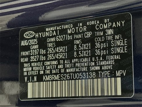 New 2026 Hyundai Palisade Calligraphy image 28