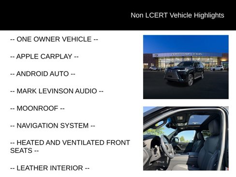 Used 2023 Lexus LX 600 4WD w/ Luxury Package image 29