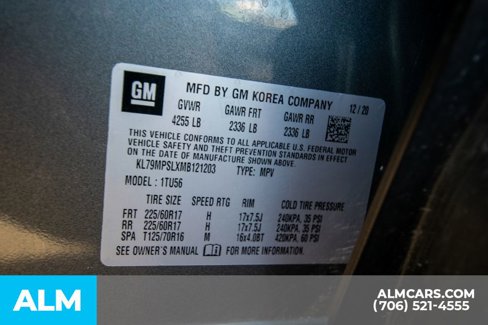 Used 2021 Chevrolet TrailBlazer LT w/ Sun and Liftgate Package image 30