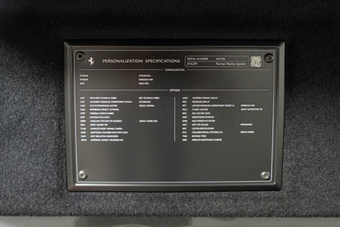 Used 2025 Ferrari Roma Spider image 26