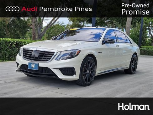 Used 2017 Mercedes-Benz S 63 AMG 4MATIC Sedan w/ Warmth & Comfort Package image 1