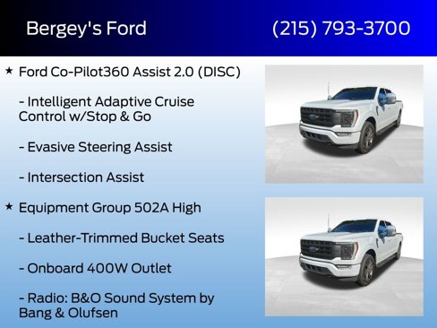 Certified 2022 Ford F150 Lariat w/ Equipment Group 502A High image 6