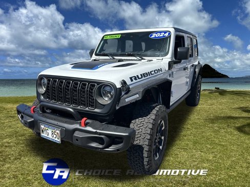 Used 2024 Jeep Wrangler Unlimited Rubicon 4xe image 1