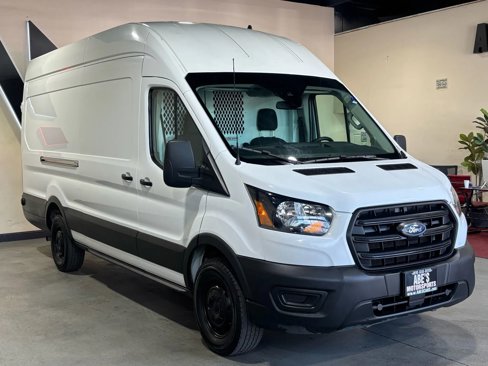 Used 2020 Ford Transit 250 148 High Roof Extended w/ Load Area Protection Package image 2