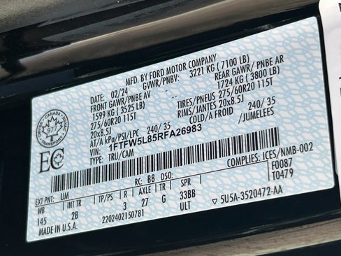Used 2024 Ford F150 Lariat image 39