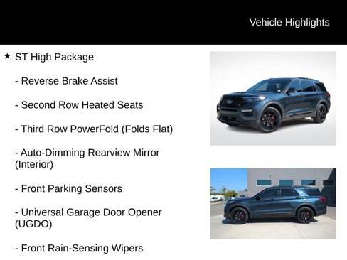 Certified 2024 Ford Explorer ST w/ Equipment Group 401A image 21