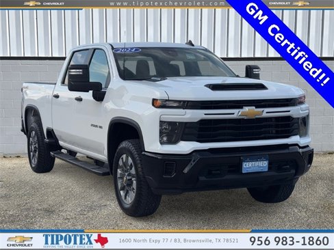 Certified 2024 Chevrolet Silverado 2500 Custom w/ Custom Value Package image 1