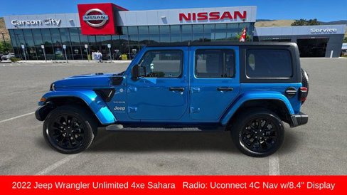 Used 2022 Jeep Wrangler Unlimited Sahara image 6
