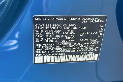 New 2026 Volkswagen Atlas SE image 27