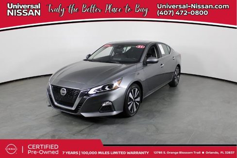 Certified 2021 Nissan Altima 2.5 SV w/ SV Premium Package image 1
