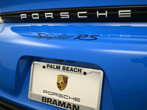 Certified 2025 Porsche 718 Boxster Spyder RS image 19