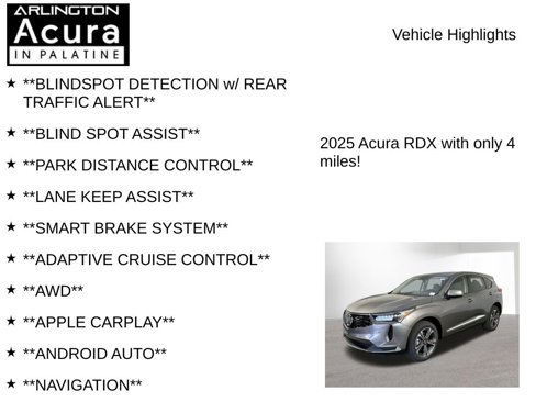 New 2025 Acura RDX w/ Technology Package image 7
