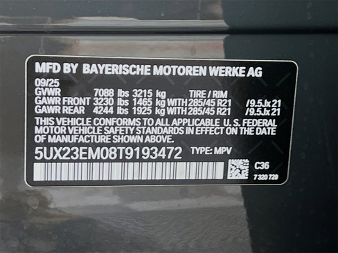 New 2026 BMW X7 xDrive40i w/ M Sport Package image 38