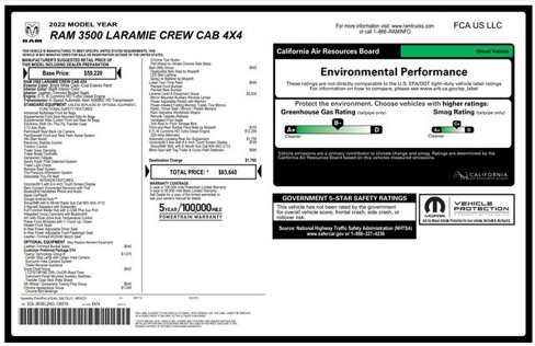Used 2022 RAM 3500 Laramie image 53