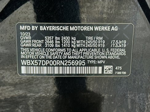 Used 2024 BMW X3 xDrive30i w/ Convenience Package w/ZPA image 12