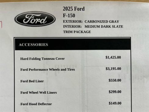 New 2025 Ford F150 XLT w/ Equipment Group 302A MID image 41