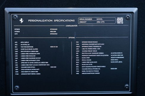 Certified 2023 Ferrari 296 GTS image 17