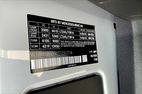 New 2025 Mercedes-Benz Sprinter 2500 image 18