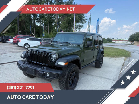 Used 2021 Jeep Wrangler Unlimited Sport image 1