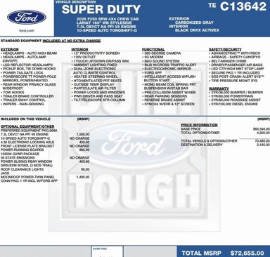New 2026 Ford F250 Lariat image 2