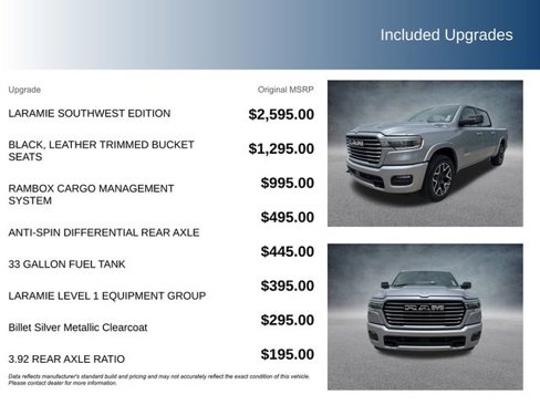 Used 2025 RAM 1500 Laramie w/ Laramie Southwest Edition image 5