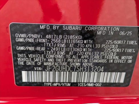 New 2025 Subaru Crosstrek 2.5i Premium image 18