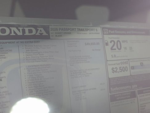 New 2026 Honda Passport TrailSport image 29