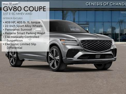 New 2026 Genesis GV80 3.5T e-SC image 3