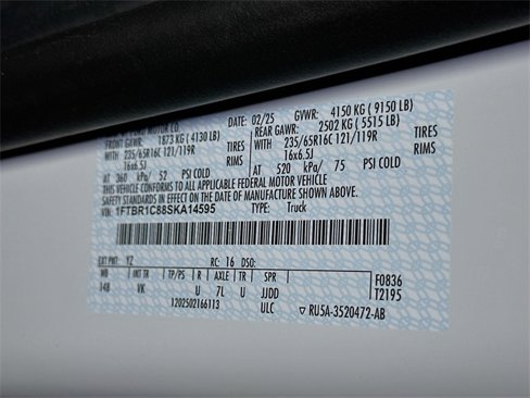 New 2025 Ford Transit 250 148 Medium Roof image 22