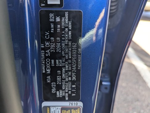 Certified 2023 Kia Forte LXS w/ LXS Technology Package image 30