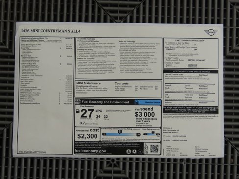 New 2026 MINI Cooper Countryman S w/ Comfort Package Max image 9