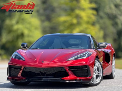 Used 2022 Chevrolet Corvette Stingray Preferred Cpe w/ Body-Color Dual Roof Package image 1