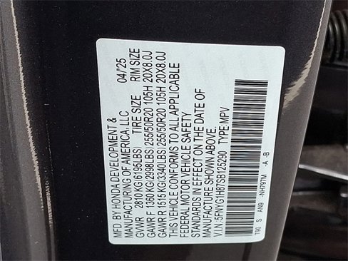 Used 2025 Honda Pilot Elite image 22