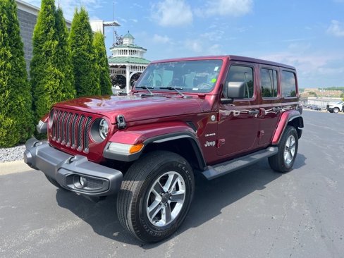 Used 2022 Jeep Wrangler Unlimited Sahara w/ LED Lighting Group image 2