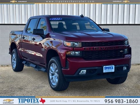 Certified 2022 Chevrolet Silverado 1500 Custom w/ Safety Confidence Package image 1