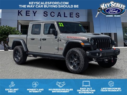 Used 2022 Jeep Gladiator Mojave w/ LED Lighting Group image 1