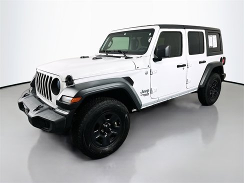 Used 2021 Jeep Wrangler Unlimited Sport image 3