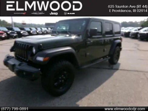 Certified 2021 Jeep Wrangler Unlimited Sport image 1