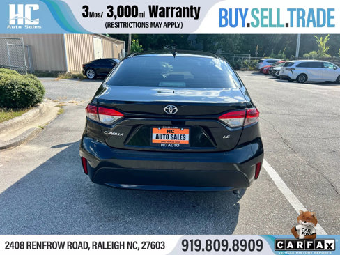 Used 2021 Toyota Corolla LE w/ Carpet Mat Package (TMS) image 4