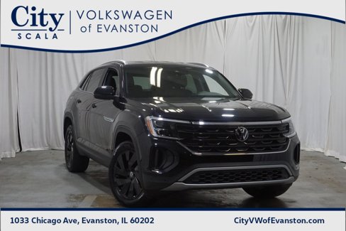 Certified 2024 Volkswagen Atlas Cross Sport SE w/ Black Wheel Package image 1